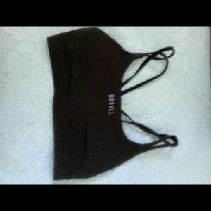 NoBull sports bra in Olive Heather
